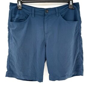 Travis Mathew Men's Solid Blue Size 34 Stretch Golf‎ Pickleball Shorts